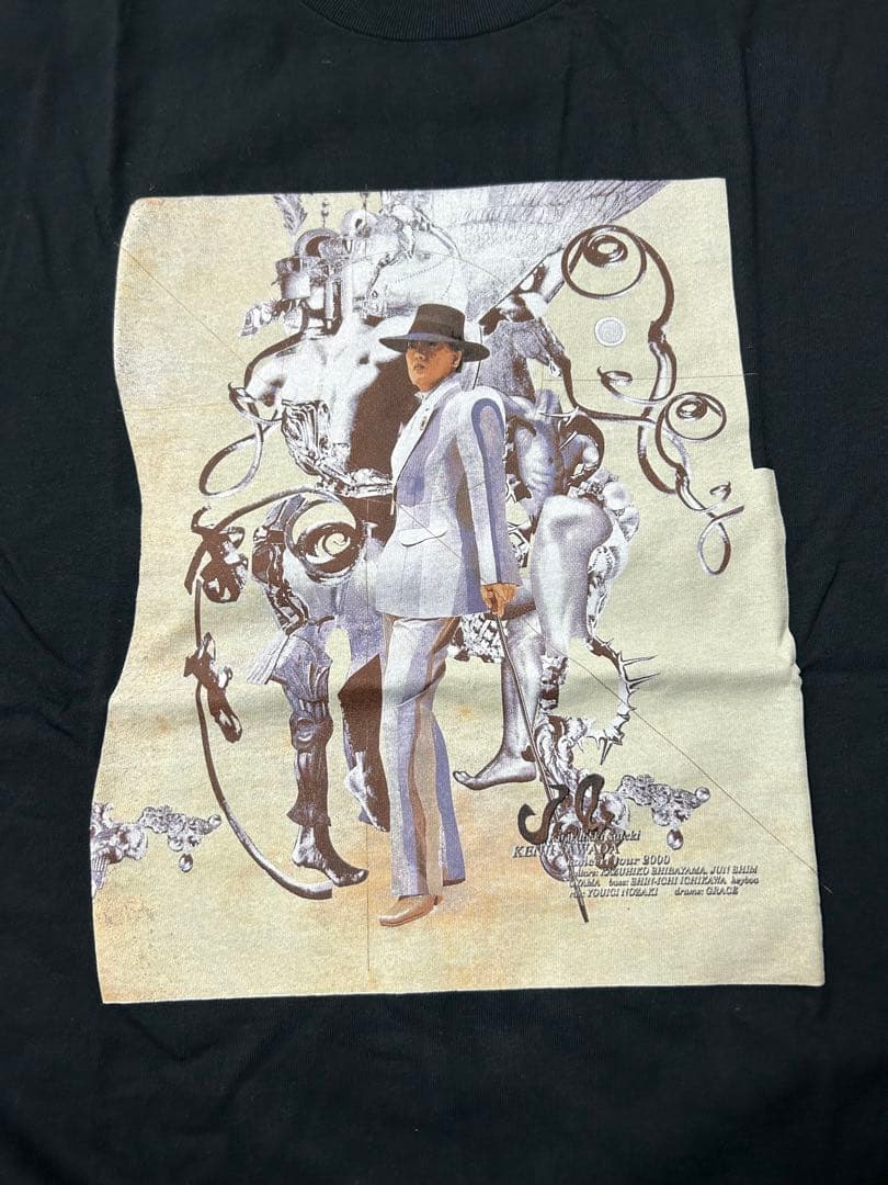 沢田研二　2000 ブラック　Tシャツ　Mサイズ