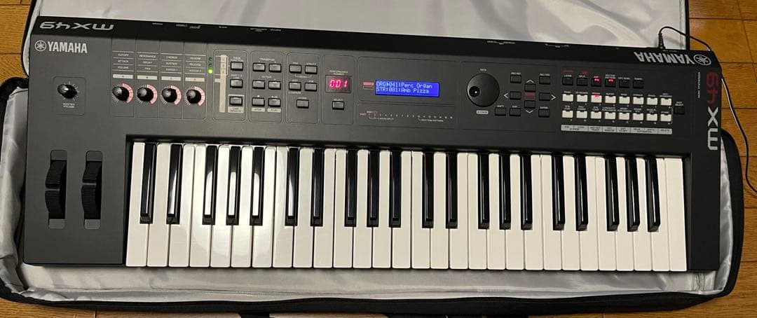 【専用ソフトケース付】YAMAHA MX49 BK (ブラック) シンセサイザー