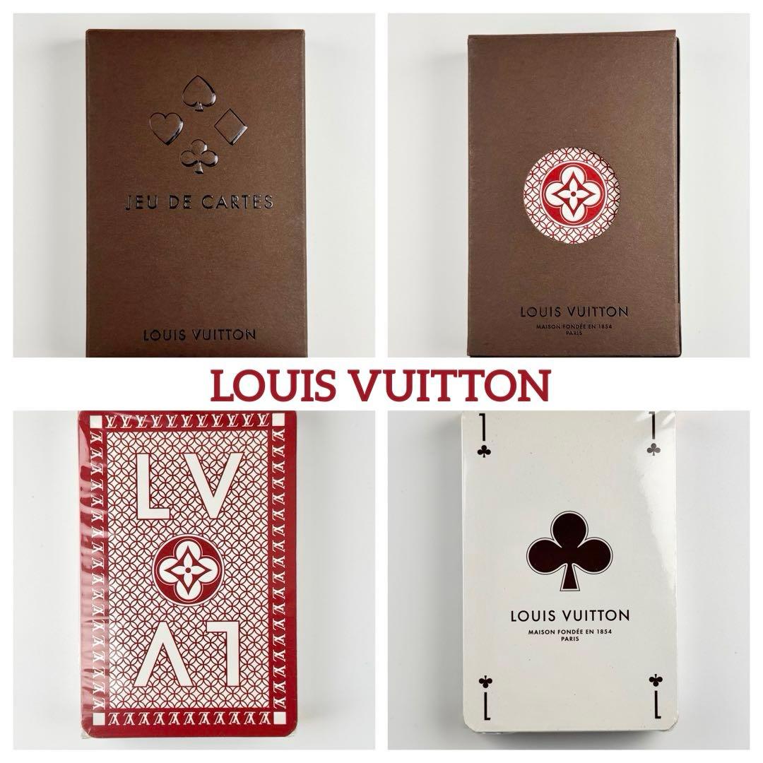 【新品未使用】Louis Vuitton ルイヴィトン トランプ 赤 レア 希少