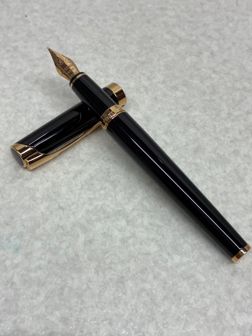 未使用 ウォーターマン 万年筆 レタロン ペン先18K 750 M フランス