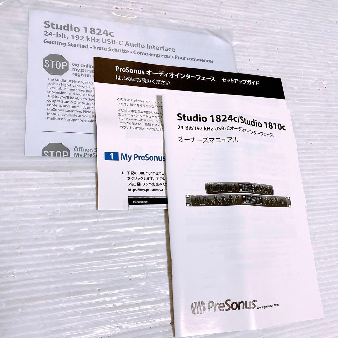 PreSonus STUDIO 1824C オーディオインターフェース