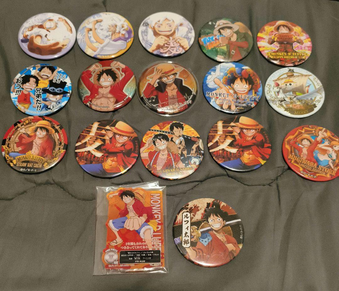 あ*ー様 ワンピース ルフィ 缶バッジセット