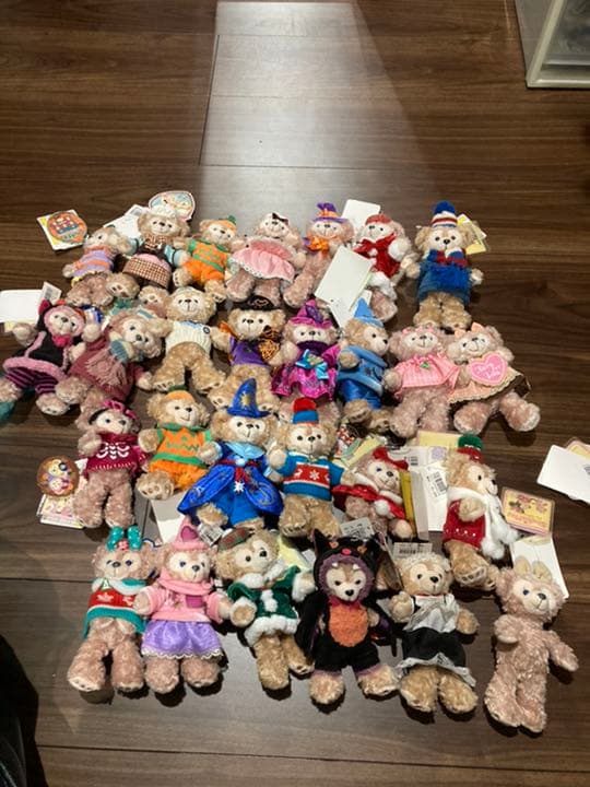 ダッフィーぬいぐるみバッチ詰め合わせ