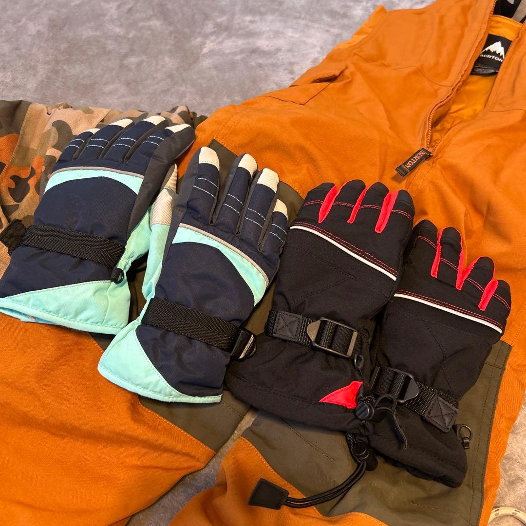 Burton 子ども用スノーボードウェア XS 上下セット