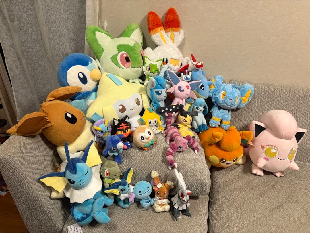 早い者勝ち　ポケモンぬいぐるみセット