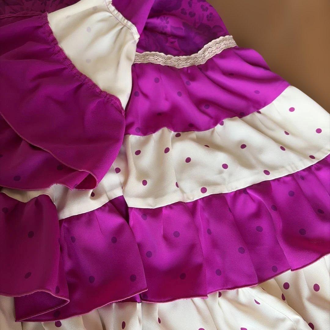 美品　フラメンコ衣装マリキータツーピース