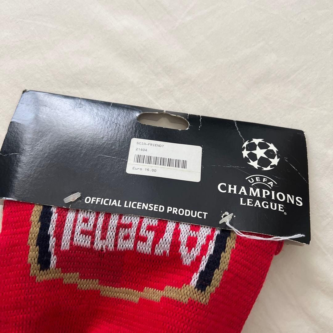 現地購入チャンピオンズリーグ2009 アーセナルASローマ マフラー　ビンテージ