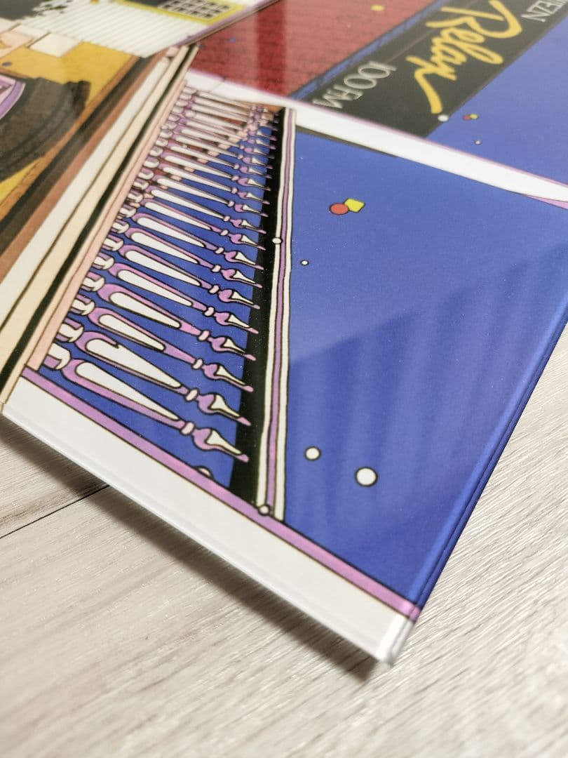 鈴木英人 ガラス製 壁掛け ガラスアートピクチャー BAYFLOW コラボ