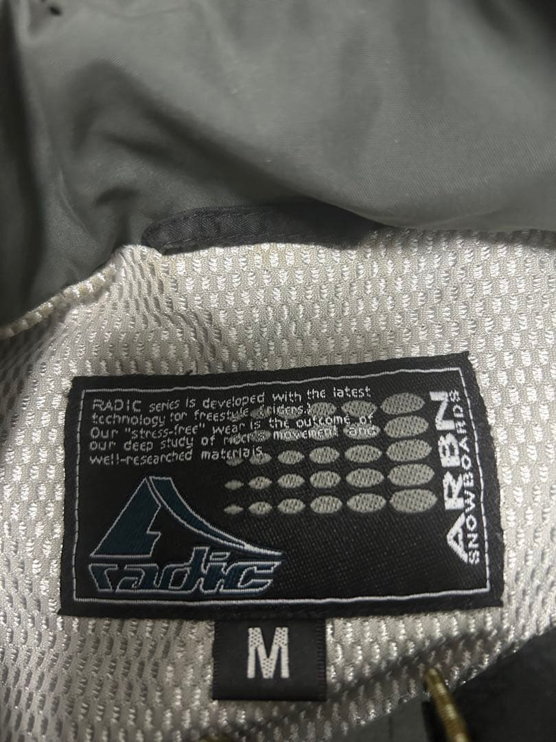 AIRBORN メンズ スノーウェア 上下セットスキー スノボー M