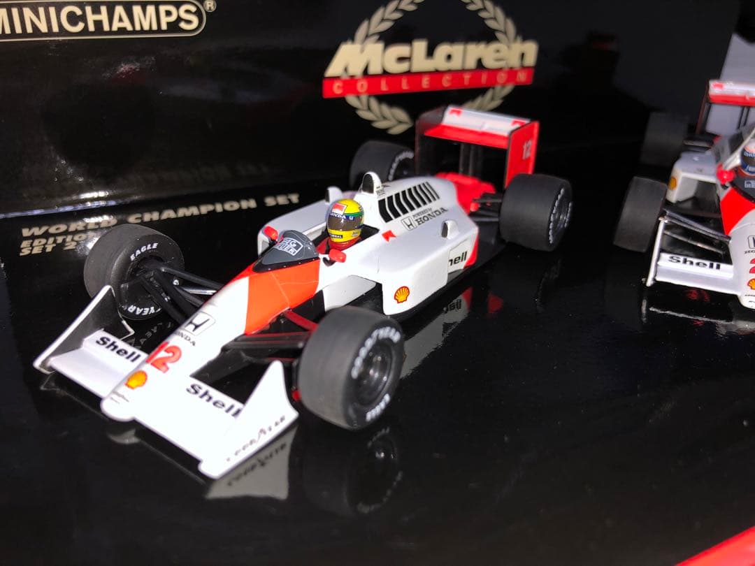 ミニチャンプス McLaren Honda MP4/4 MP4/5 セット