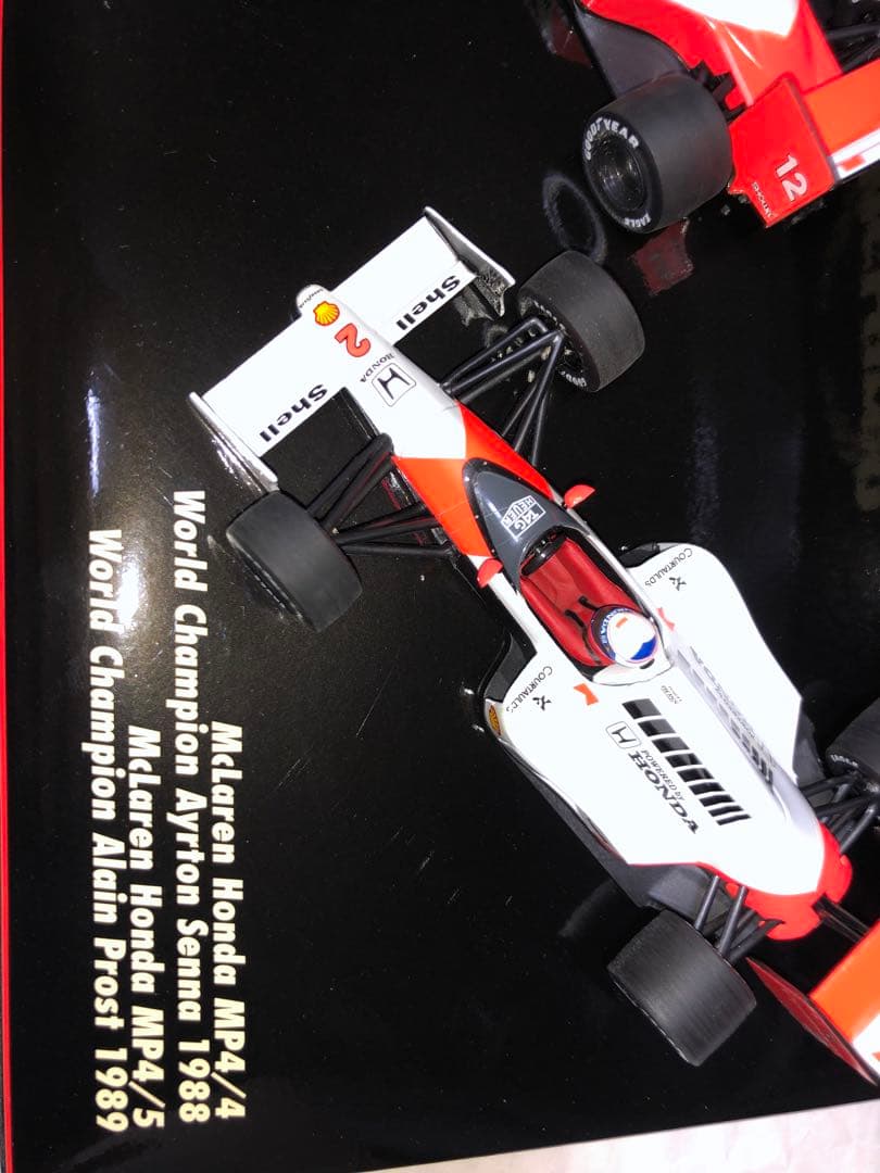 ミニチャンプス McLaren Honda MP4/4 MP4/5 セット