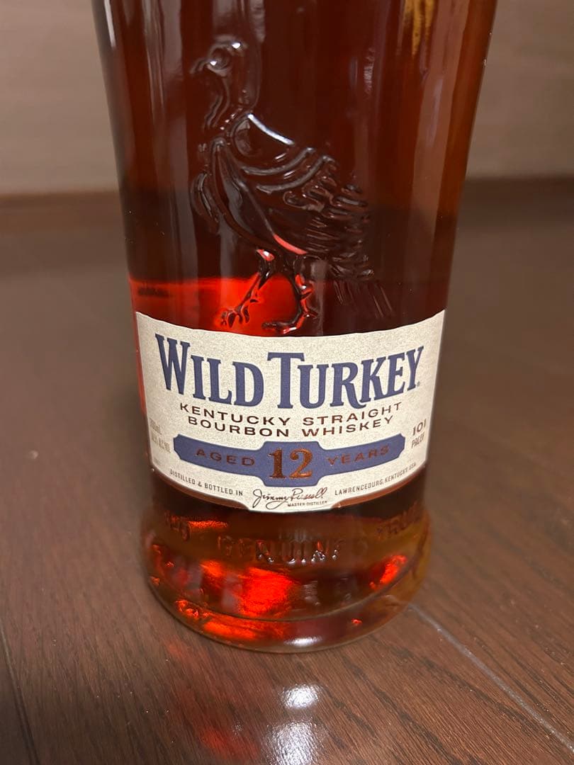 [入手困難] ワイルド ターキー 12年 箱付き 終売品 13,800円 !