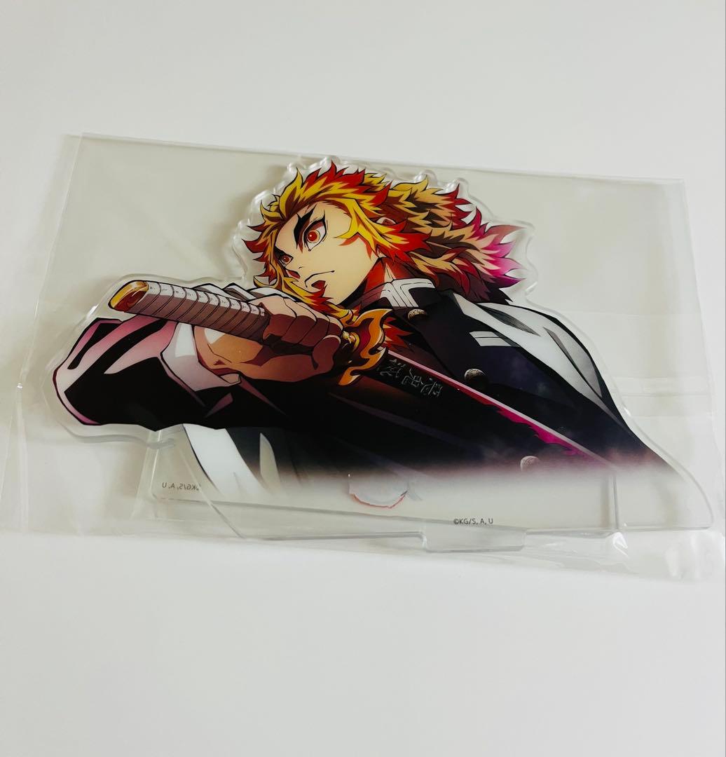 鬼滅の刃　無限列車編　キービジュアル　アクリルスタンド　煉獄杏寿郎