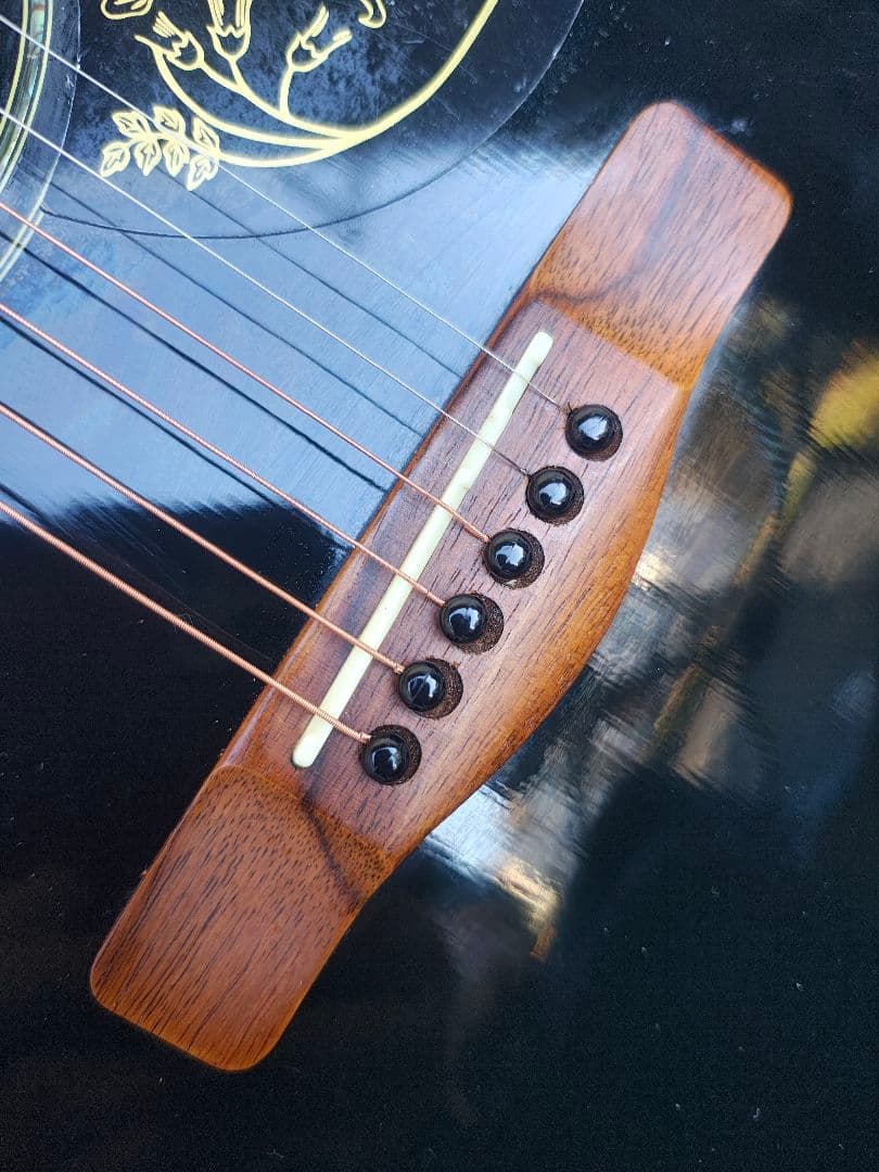 美品 Greg Bennett D-2/BK ハミングバードモデル エレアコ