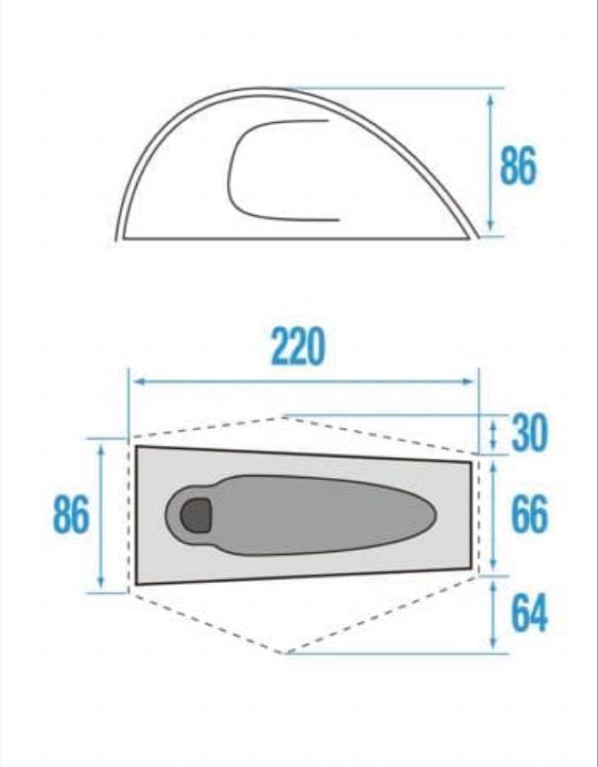 ノースフェイス ストームブレイク1 新品未使用専用フットプリント付き ソロテント
