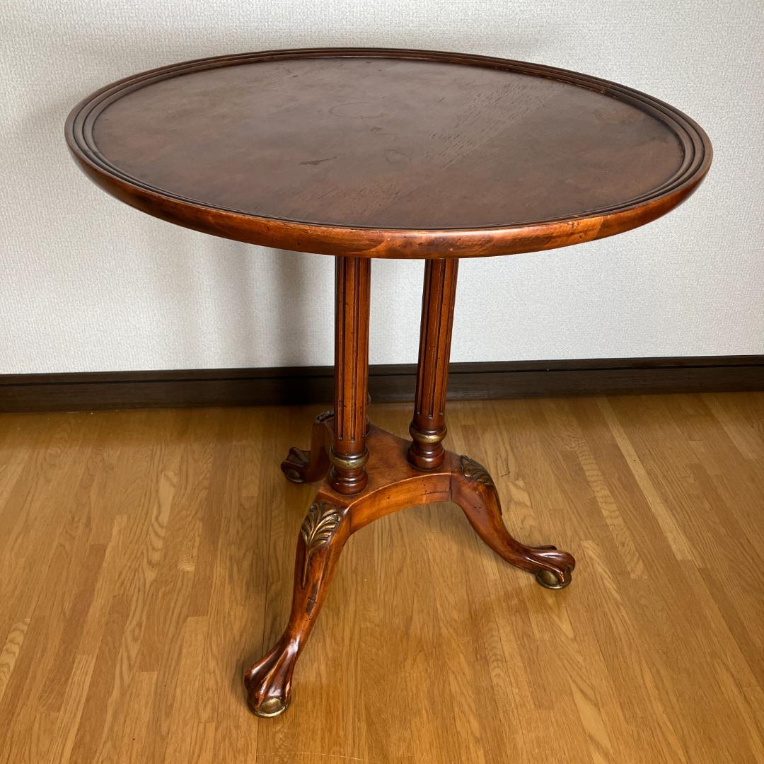 【アンティーク】ヴィンテージ レトロ コーヒーテーブル サイドテーブル 英国風