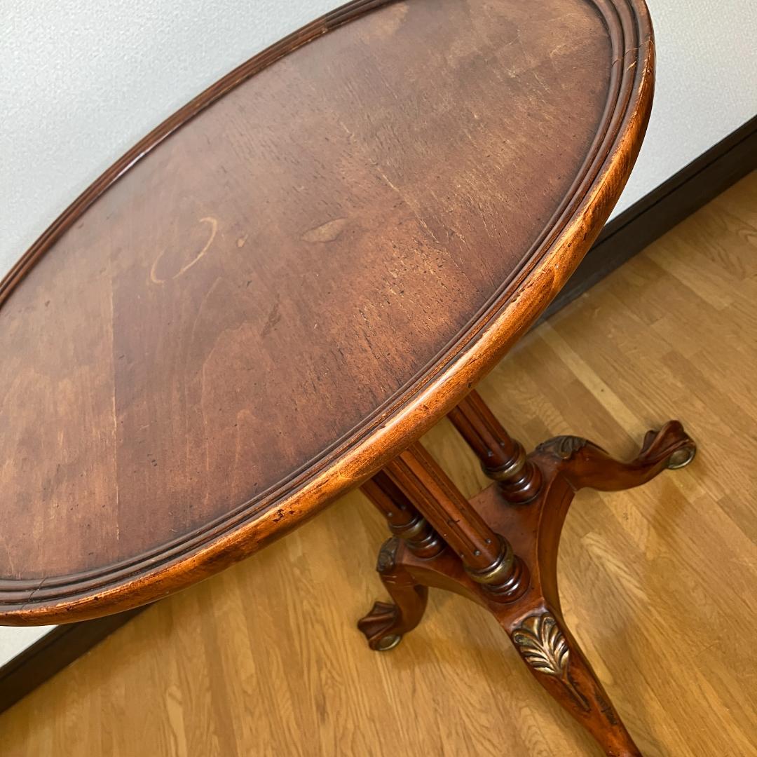 【アンティーク】ヴィンテージ レトロ コーヒーテーブル サイドテーブル 英国風