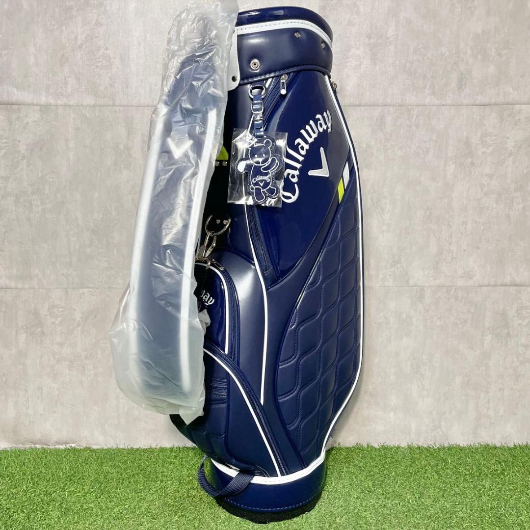 【新品】キャロウェイ キャディバッグ ゴルフバッグ ネイビー ベア かわいい