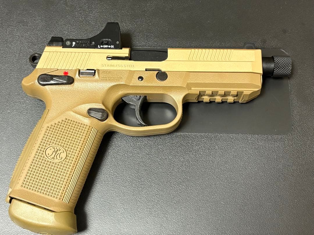 東京マルイ FNX-45 TACTICAL FDE ガスガン