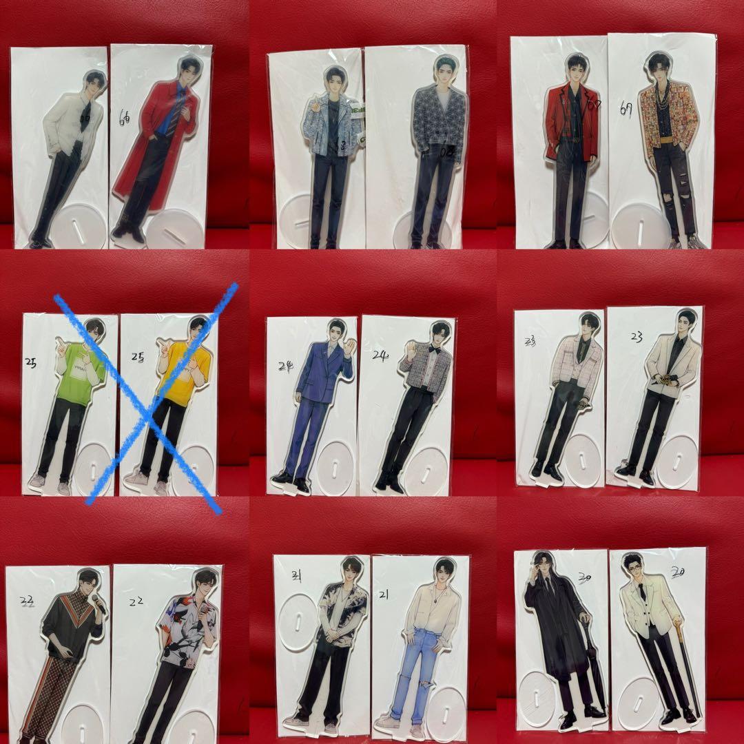 博君一肖 王一博肖戰　肖战 陳情令 陈情令アクリルスタンド 100セット