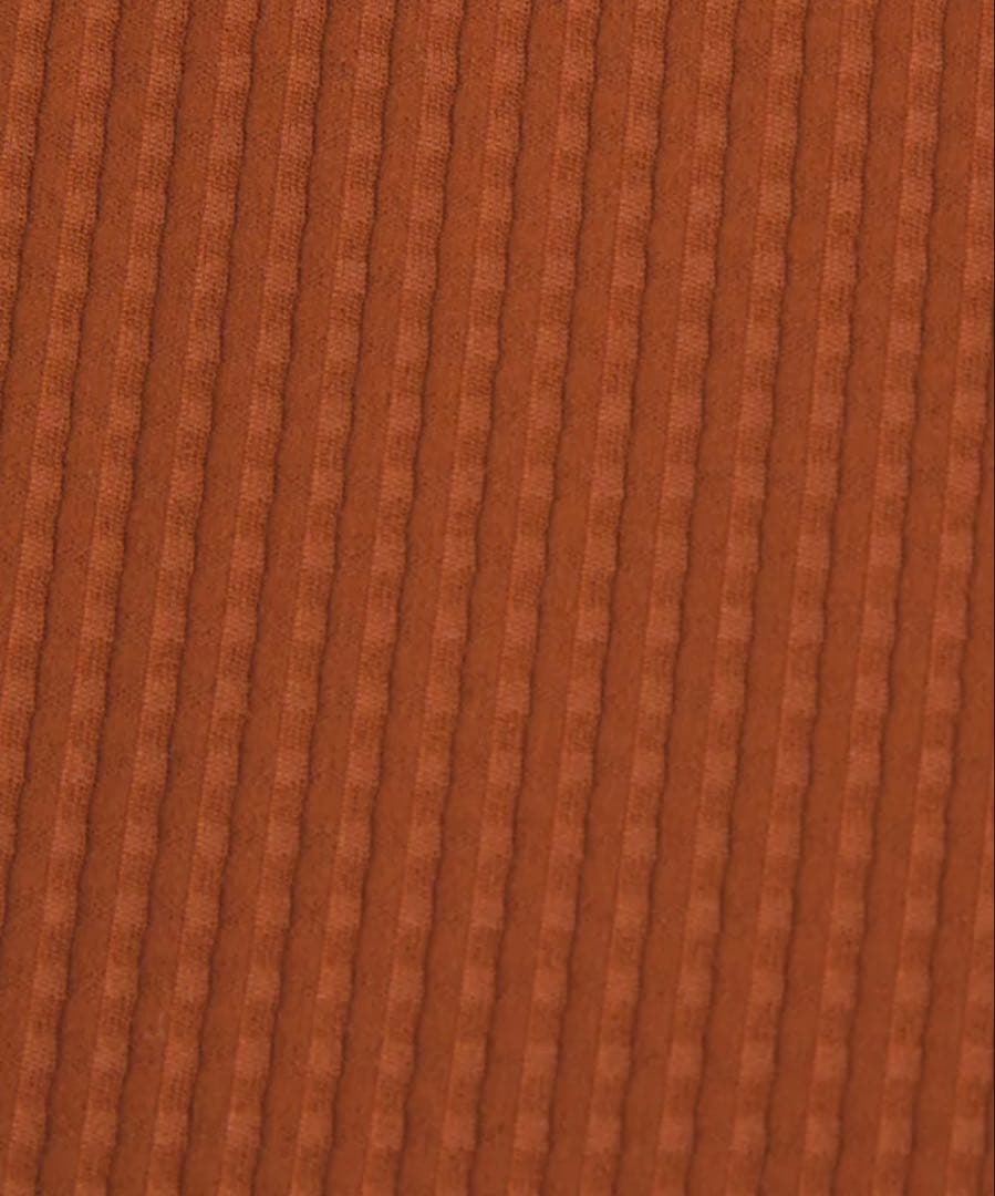 Vウエストヨガタイツ 24インチ ブラウン XS