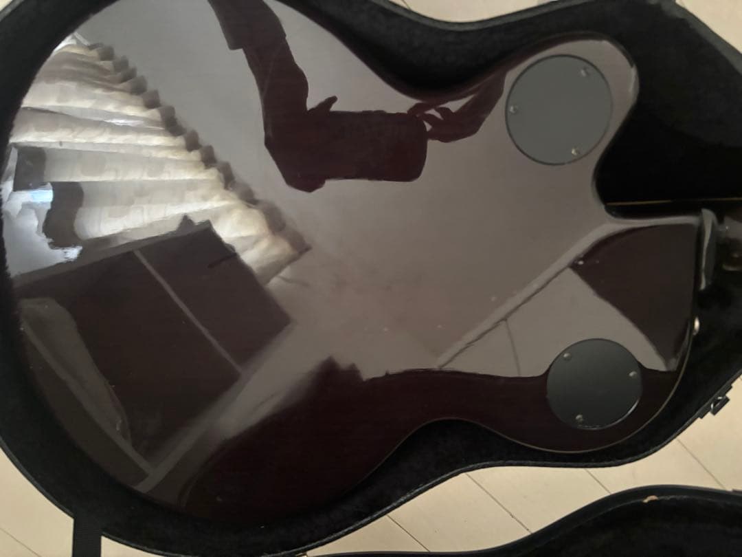 r*i様 値段交渉歓迎！！Epiphone セミホロウボディ エレキギター ブラ