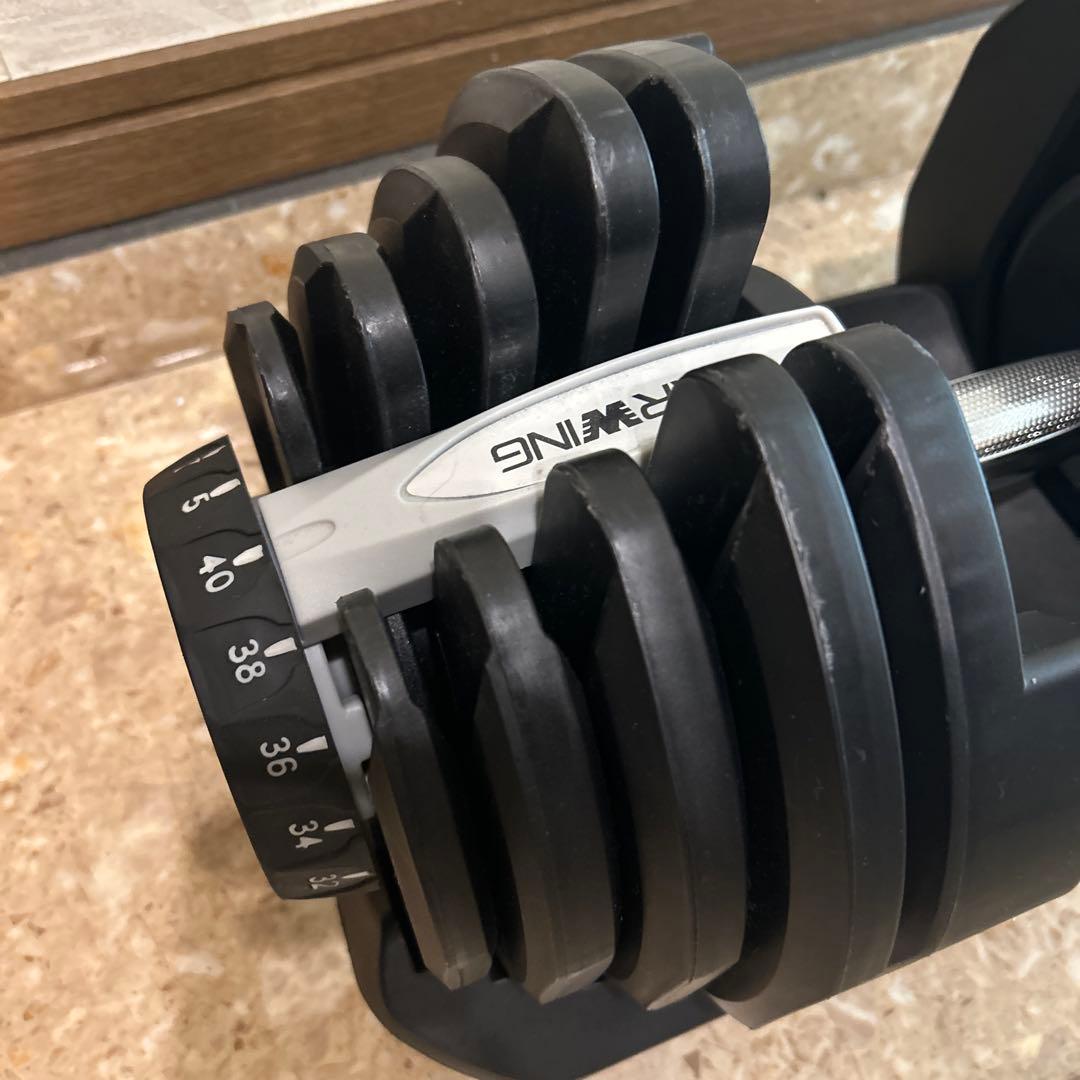 BARWING 調整可能ダンベル 40kg (1/2) 送料無料