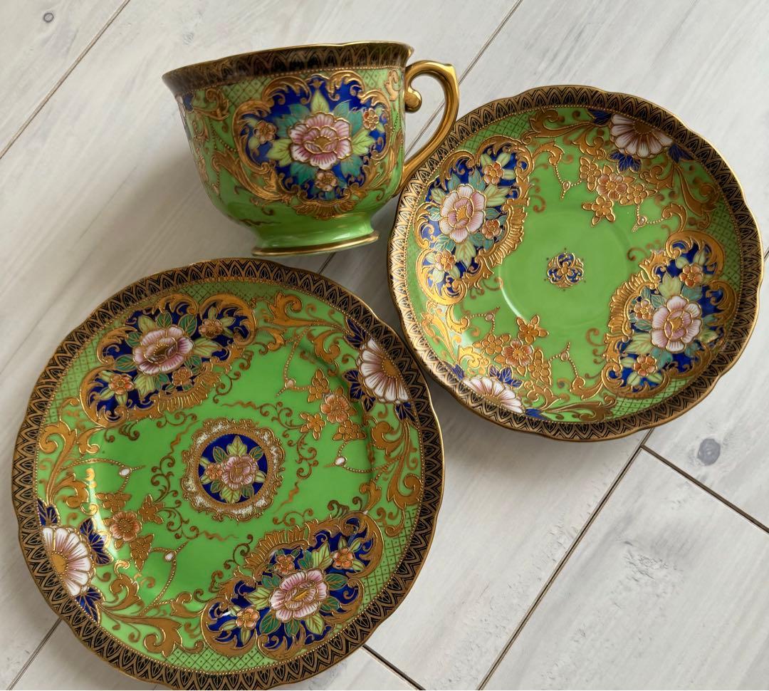 オールドメイトウ　金彩トリオ