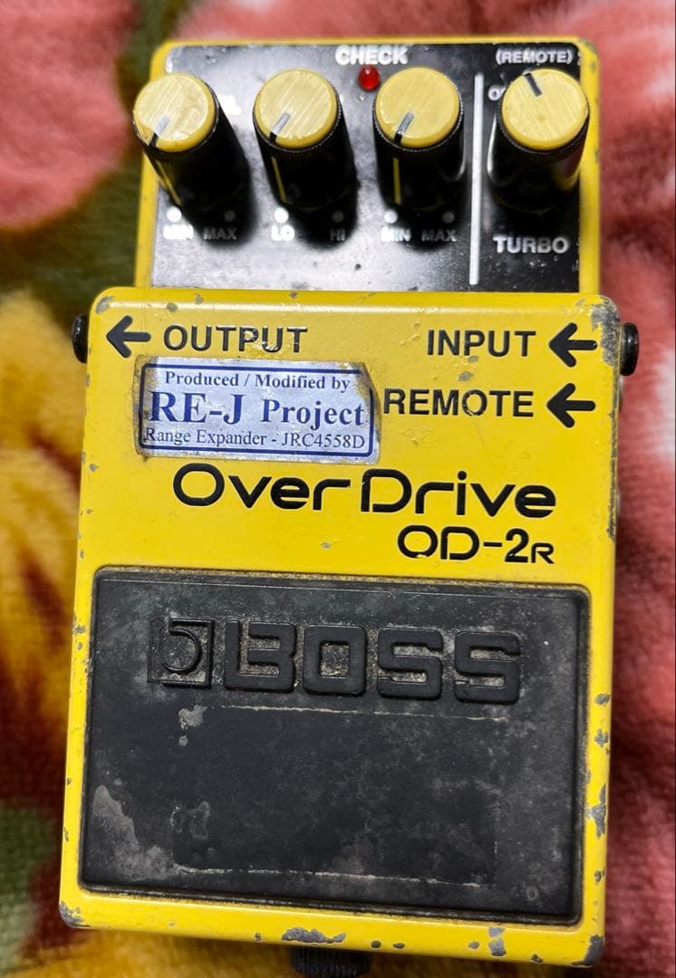 ギター RE-J Project BOSS OD-2r mod
