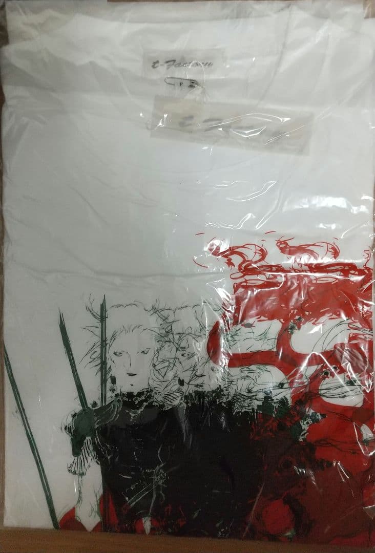 【未開封】天野喜孝 Tシャツ 踵（下絵版？）