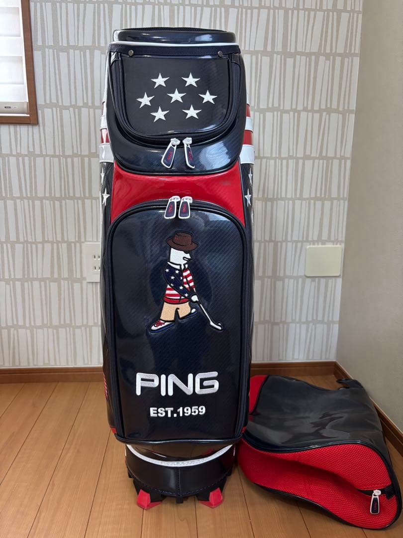 ピン Mr.PING キャディバッグ CB-C2201 日本限定品 超美品