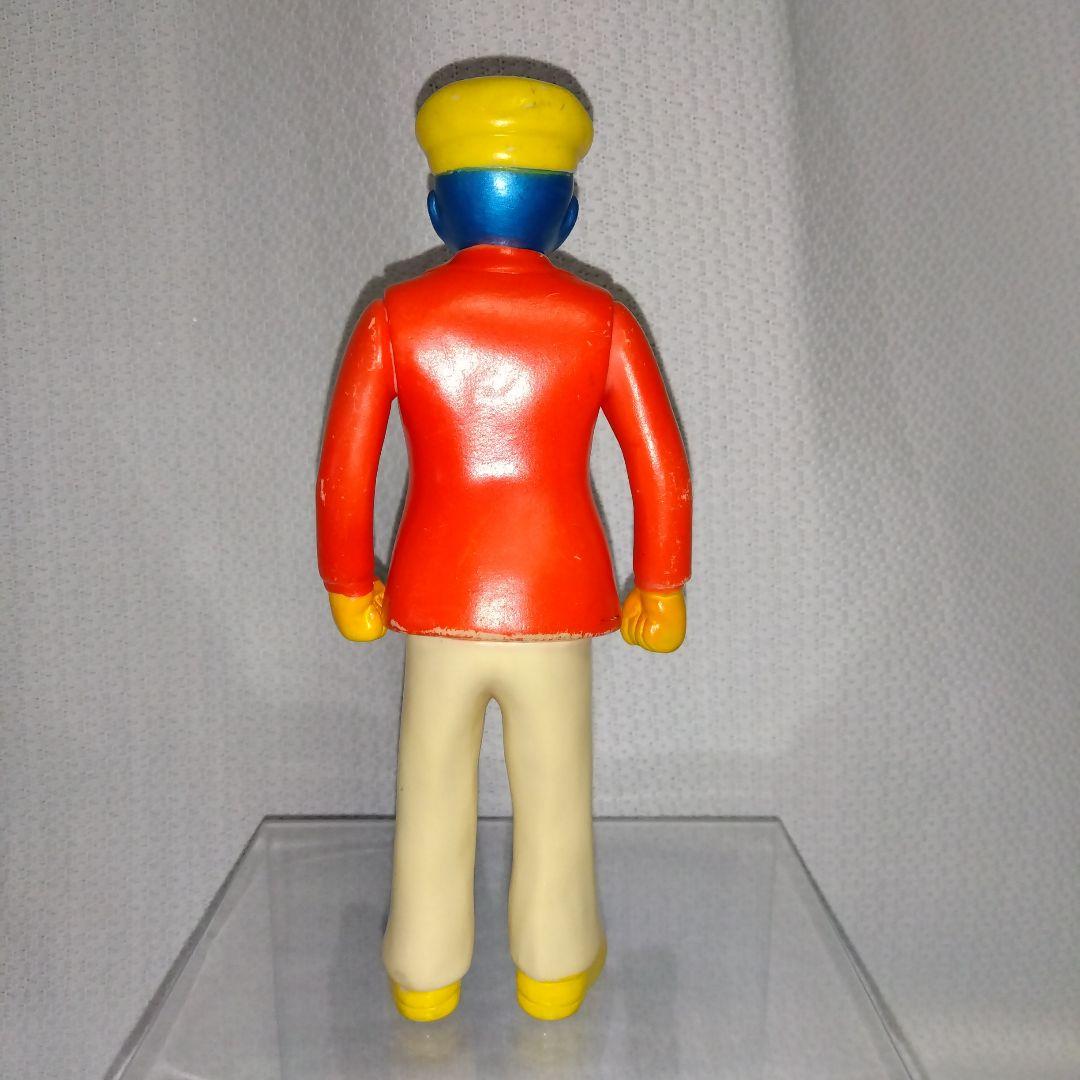 無版権　ロボット刑事　ミドルサイズ　ソフビ　当時物