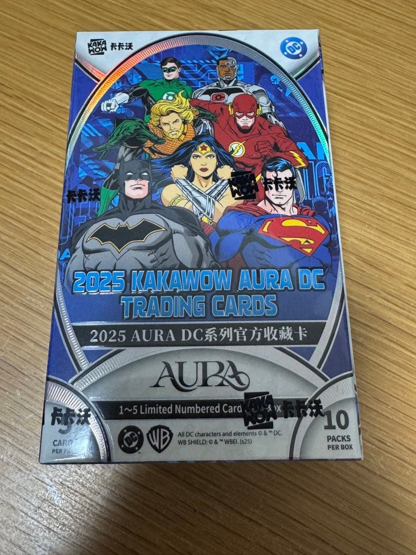 その他 2025 KAKAWOW AURA DC TRADING CARDS