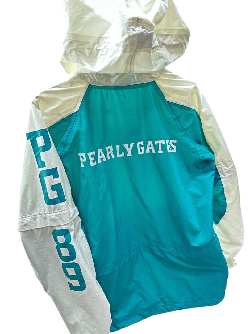 PEARLY GATES CRAFTEVO 配色レインジャケット 2WAY