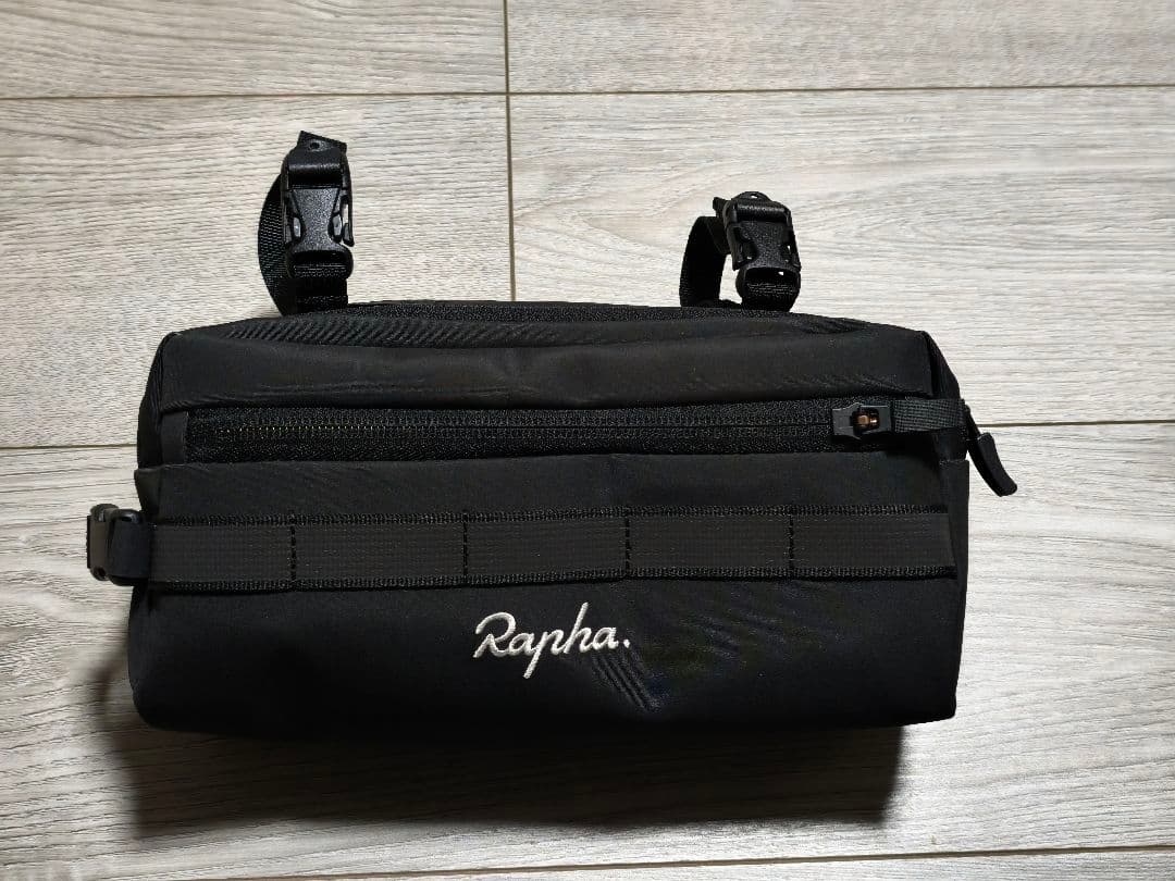 Rapha ハンドルバーバッグ 美品 ショルダー ブラック 廃盤