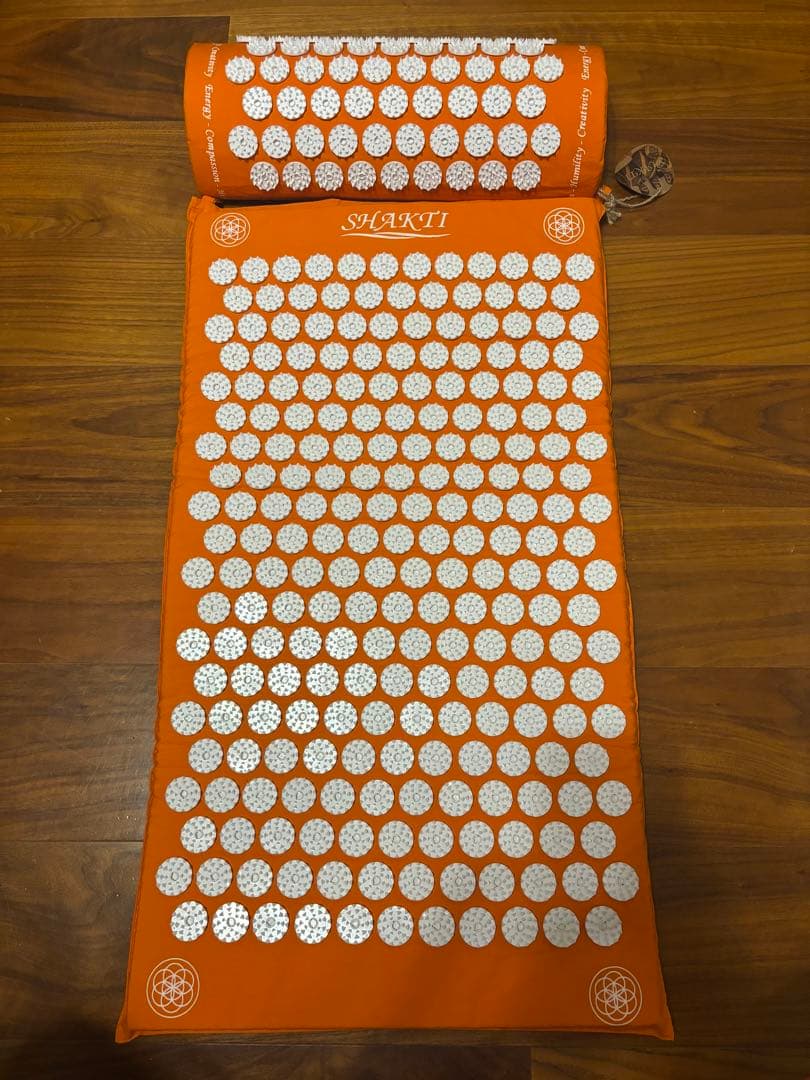 正規品　シャクティマット シャクティピロー　セット　オリジナルオレンジ