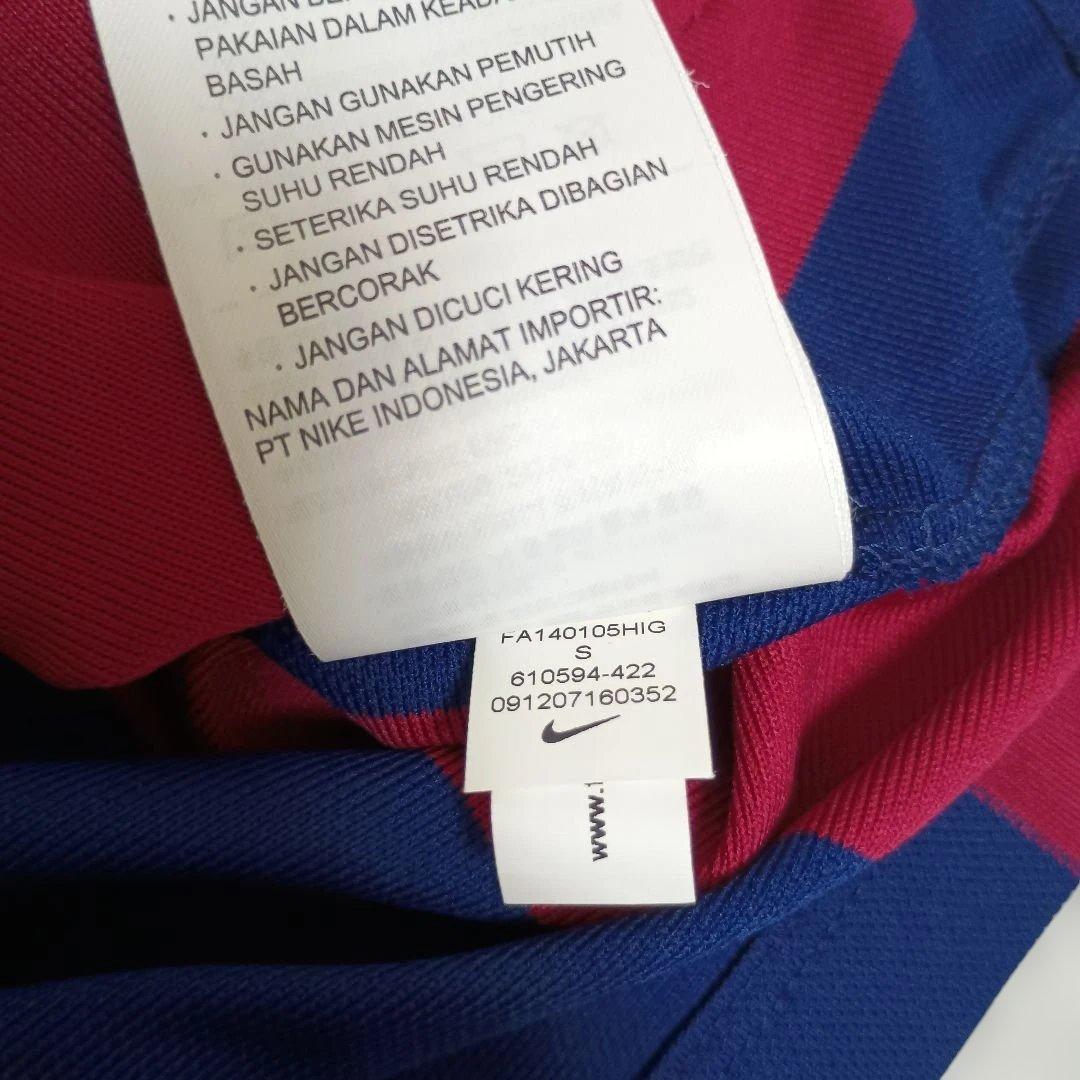 メッシ　バルセロナCLファイナル使用ユニフォーム　ナイキ未使用品