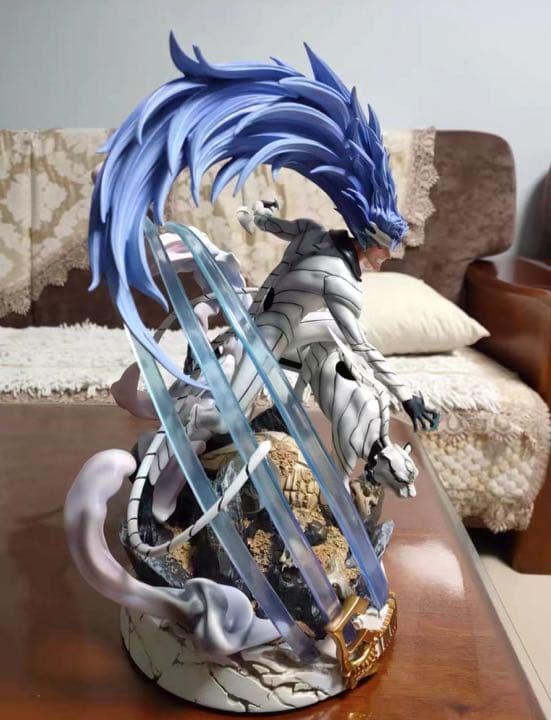 BLEACH 黒衣少年図 グリムジョー ガレージキット ガレキ スタチュー⑤