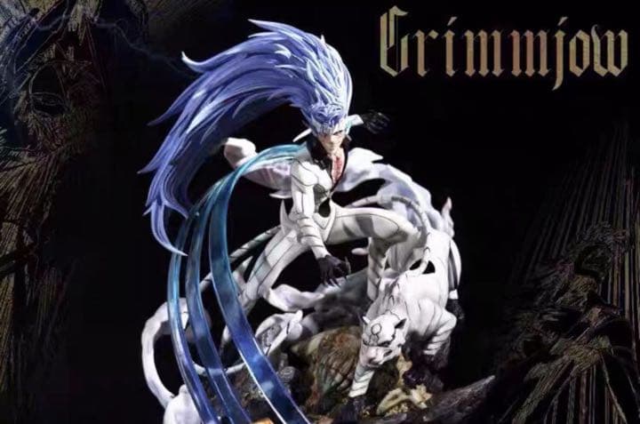 BLEACH 黒衣少年図 グリムジョー ガレージキット ガレキ スタチュー⑤