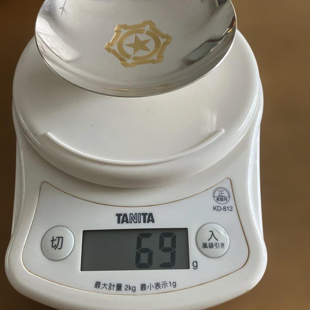 純銀製銀杯　刻印有り大小2枚　専用桐箱入り　97g