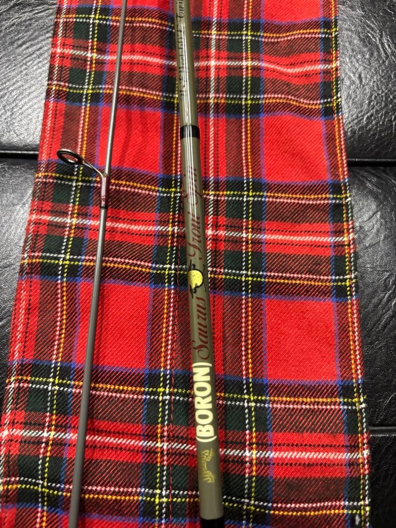 Boron トラウトロッド 収納ケース付き　ランディングネット　ルアー