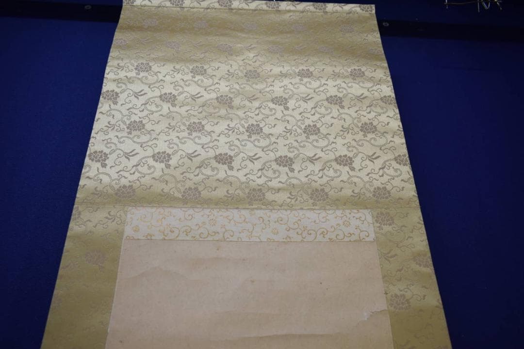 模写/横山大観/カラス図/花鳥図/叭々鳥図/桐題箱付/布袋屋掛軸HJ-272