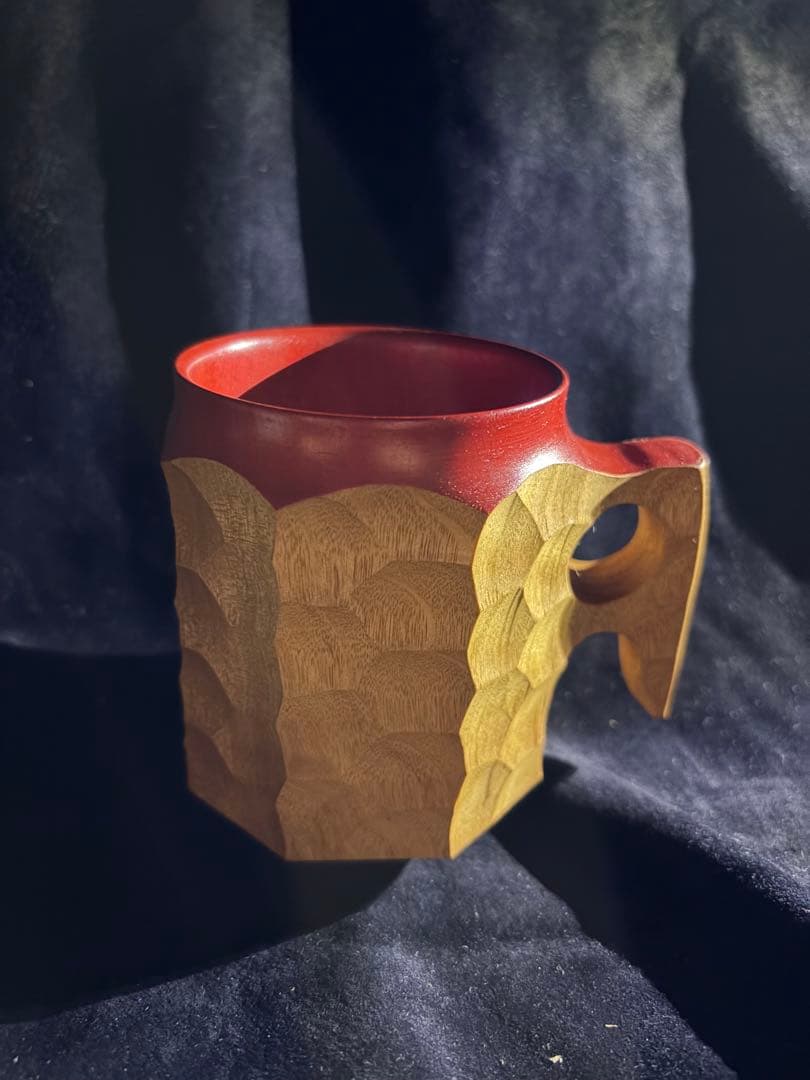 バーベキュー・調理用品 Akihiro Woodworks JINCUP Urushi RED 2L