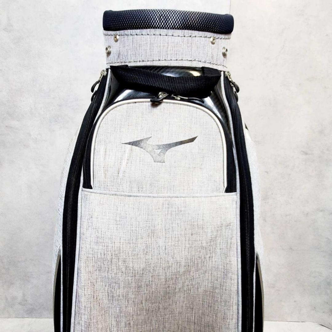 MIZUNO ミズノ キャディバッグ ゴルフバッグ グレー