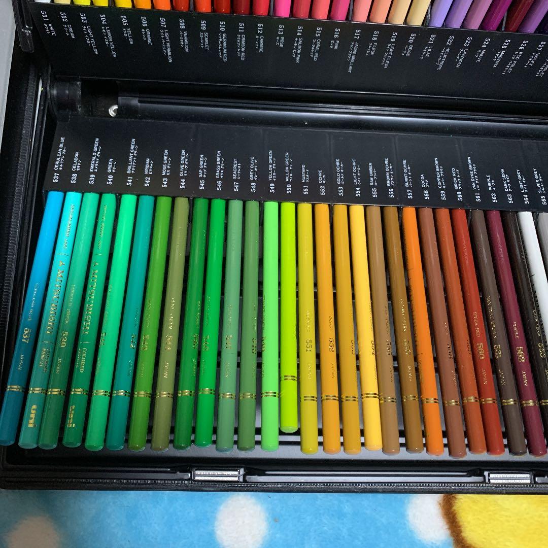 uni 72色　色鉛筆　2つ　おまけ付き