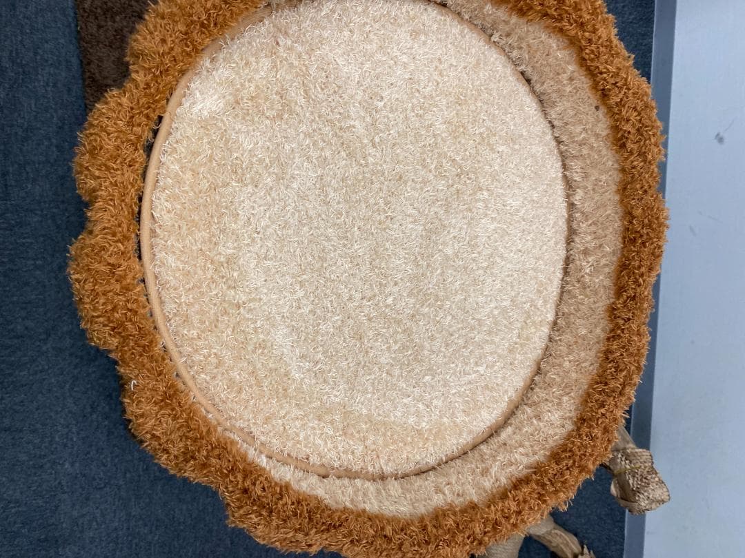 【即発送】ベッド付き天然木無垢材キャットタワー　据え置き型キャットタワー