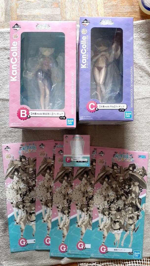 艦これ一番くじフィギュアセット売り