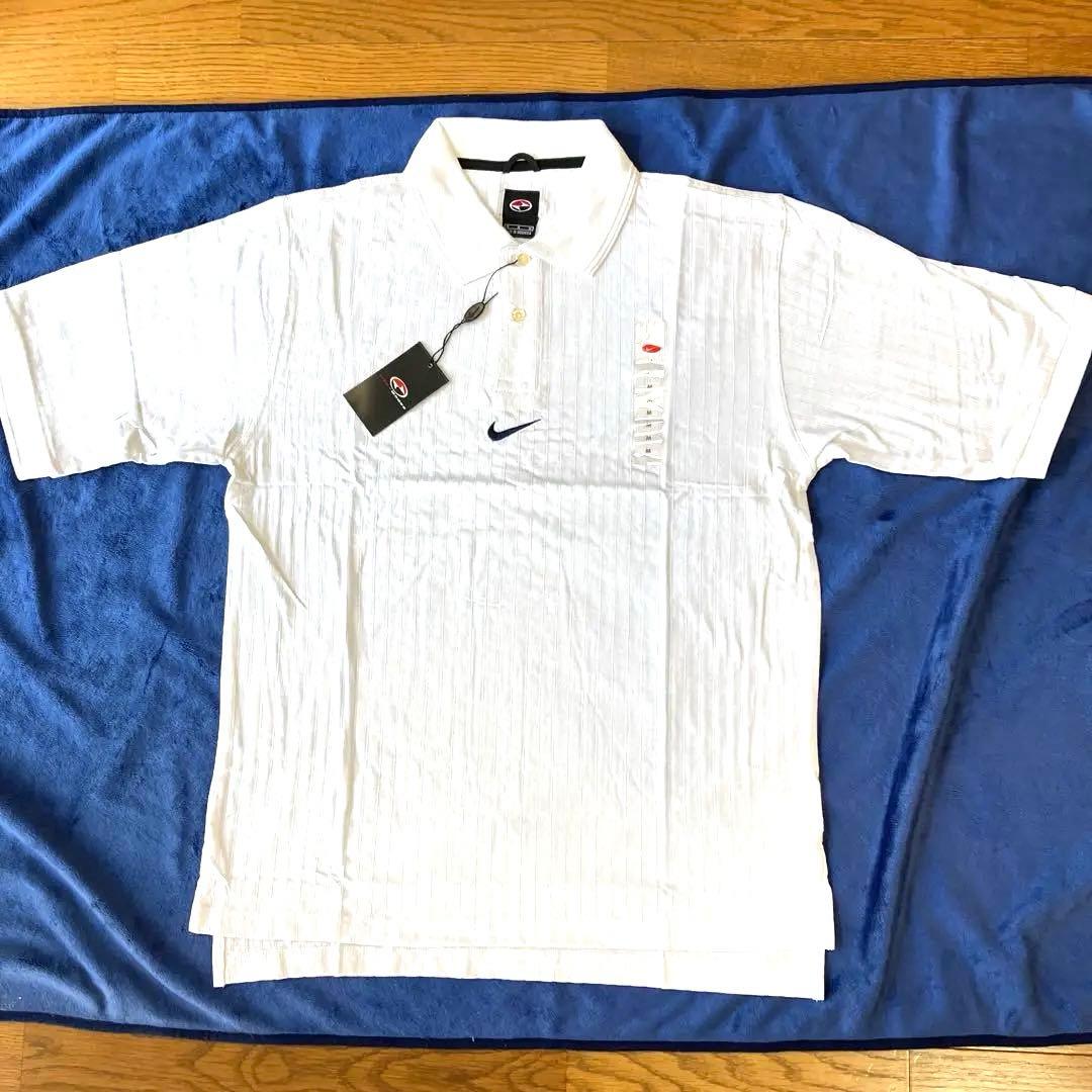 NIKEタイガーウッズモデルポロシャツ ゴルフ半袖90’sオーバーサイズ新品