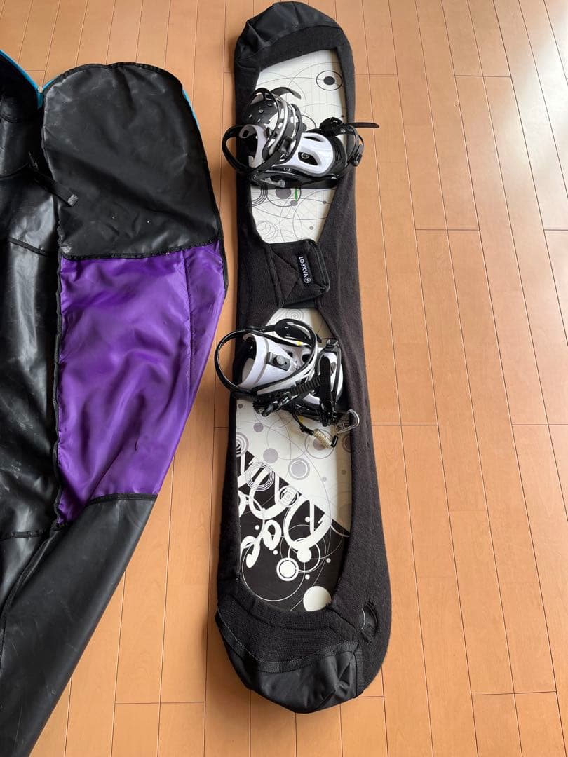 スノーボード、ビンディング、ウェアセット