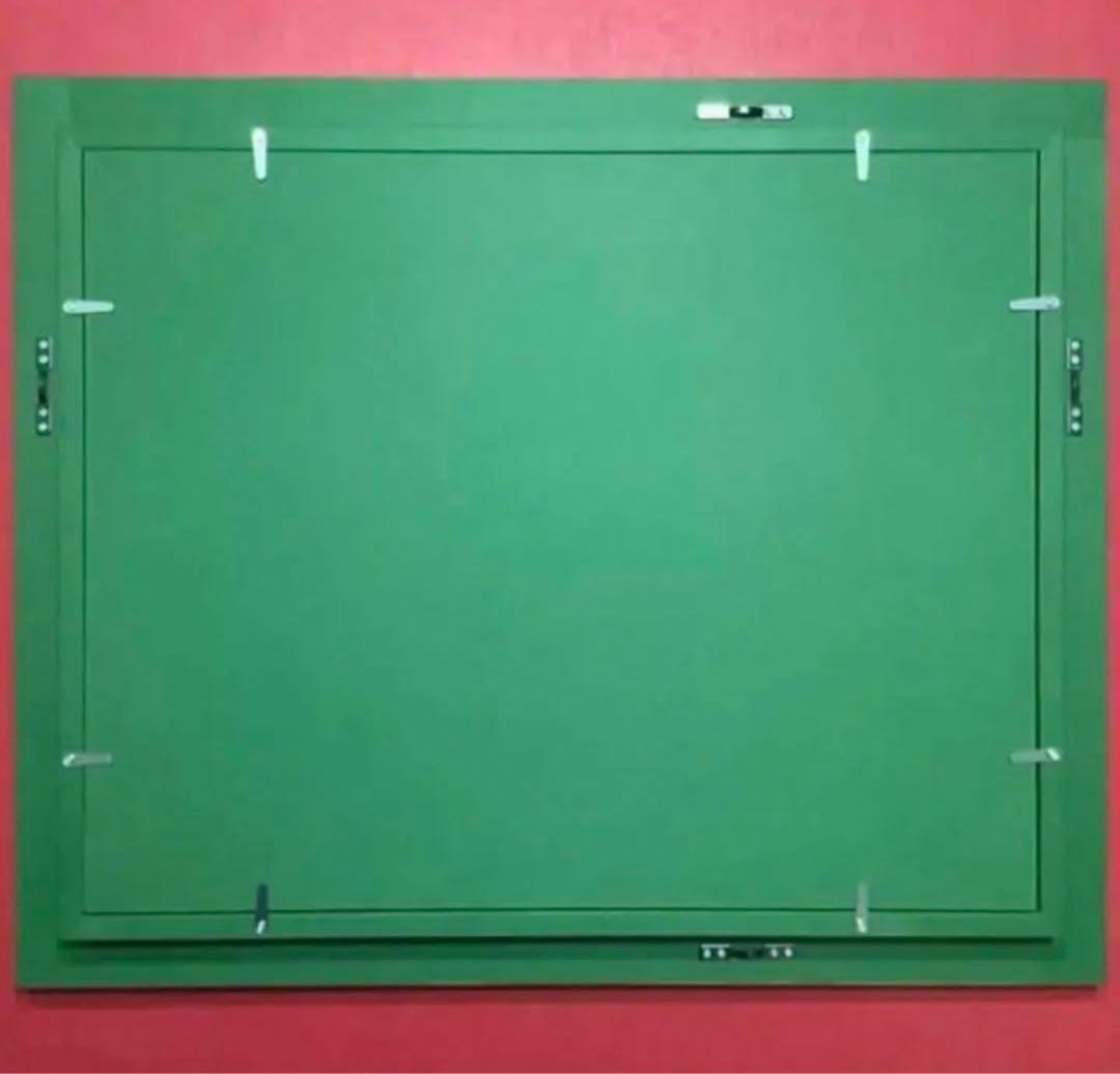 絵画・額縁・油絵・徳田春邦・新品未使用・F6号・赤富士・美術品・インテリア・雑貨